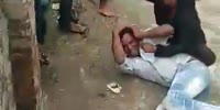 Scared Wife Tries to Defend Her Cruelly Beaten Man