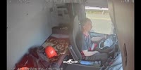 Inside the Crashing Truck