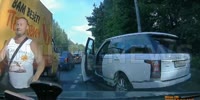 Russian Road Rage Argument