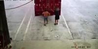 Dude Gets Crushed by a Tractor Trailer