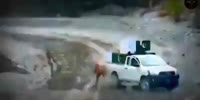 TTP militants ambushed a pickup truck of the Pakistani military.