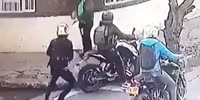 Victim Opens Fire on Motorcycle Thieves