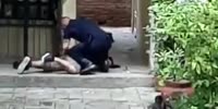 Guadalajara Cop Pistol Whips Man on The Ground