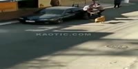 Woman attacks policeman