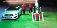 Attempted Robbery At The Gas Station in South Africa