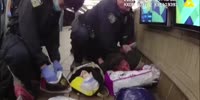 Homeless Man Punched by NYPD Officer