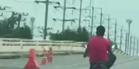 Dude Goes Off Road