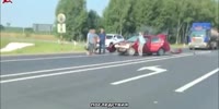 Fatal Crash in Russia(Dashcam)