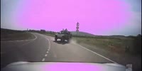 Jeep With Tourists Flips in Russsia