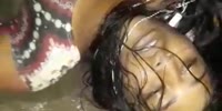 Gang Related Chick Humiliated in Mud By Rivals in Salvador, BR