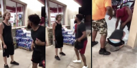 WHITE RACIST HAD THIS COMING