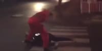 Dude Gets Beaten By Own GF For Cheating