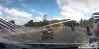 Head First Into Windshield