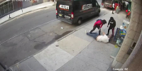 THUG BEATS RETIRED COP SENSELESS