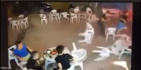 Drunk Driver Wrecks Street Bar Clients In China