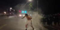 PROTESTER PLAYS STUPID GAMES, WINS STUPID PRIZES