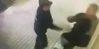 Officer Knocks Out Man Cold