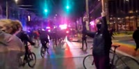 Portland cop hit with bat