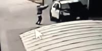 Asshole shoots to L.A. cops