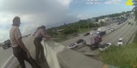 Miami Cops Save Attention Seeker