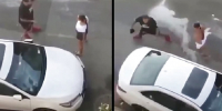 CRAZED EX STRIPS NAKED AND ATTACKS