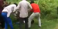 Man Beaten Long Sticks During Dispute Over Electricity In India