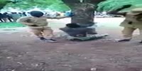 African Soldiers Torture Civilian Male