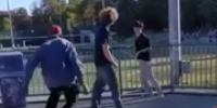 Dude Gets Jumped Over Stolen Skateboard