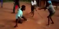 Punished in African Village