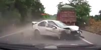 Crazy accident in China