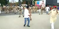 Police Beat Protesting Workers