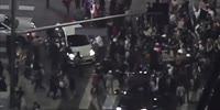 Only in America: Driver Tries to Escape Mob, Gets Assaulted Then Arrested