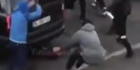 Migrants Attack White Guy In France (R)