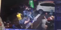 Chinese brawl with chairs