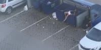 Dude Throws His Drunk GF In Dumpster