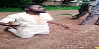 Well Dressed Thief Flogged By Villagers
