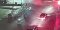 Man On Small Scooter Gets Destroyed