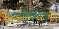 Lifting Excavator Goes Wrong