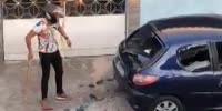 Dude Destroys Car Of Cheating GF