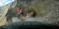 Woman Tumbles Down Mountain in Jeep