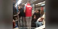 Woman Beaten For Coughing In Moscow Subway