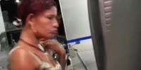 What This Lady Is High On ?