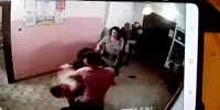 Violent Fight Of Russian Neighbors