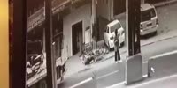 Iranian Woman Crushed by Truck