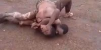 Street Wrestling In Dirty Africa
