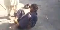 Pakistani Thief Flogged By Angry Beard