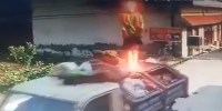 Garbage Man Gets Electrocuted