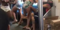 Brazilian Subway Brawl
