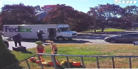 FedEx drivers busted on camera