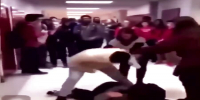 Brutal fight, funny ending